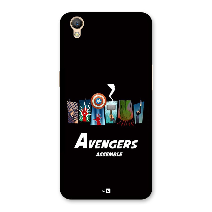 Avengers Assemble Back Case for Oppo A37