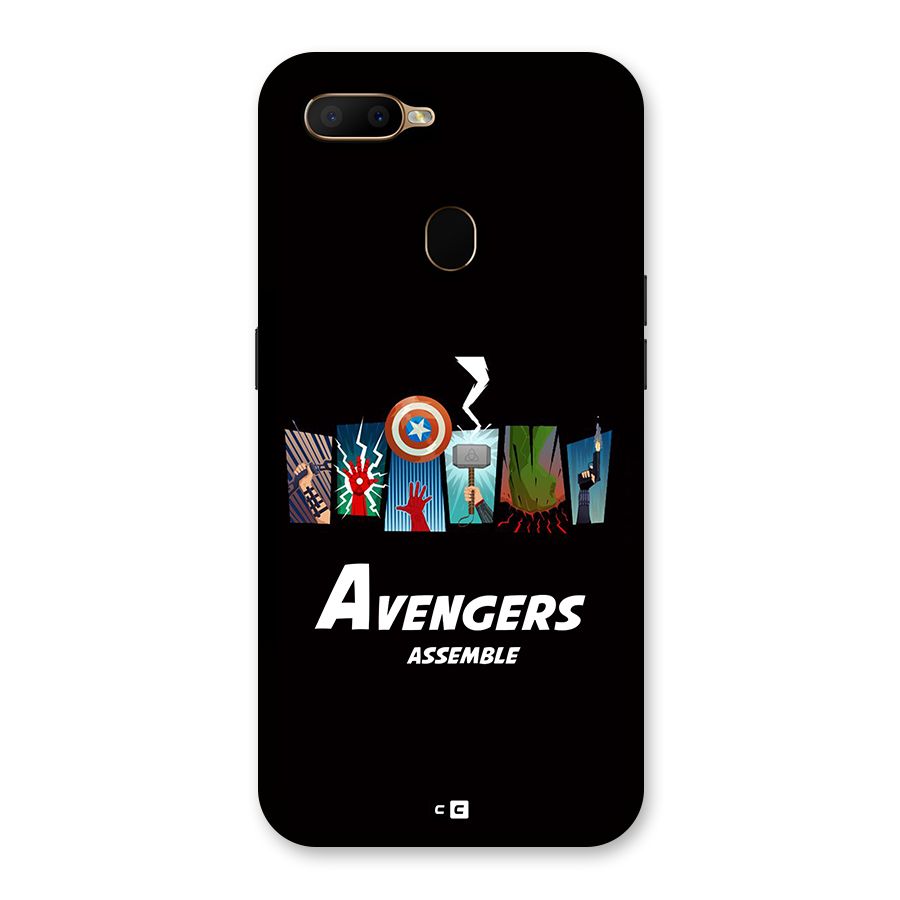 Avengers Assemble Back Case for Oppo A5s