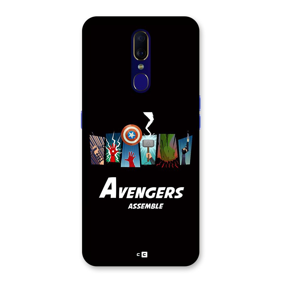 Avengers Assemble Back Case for Oppo A9