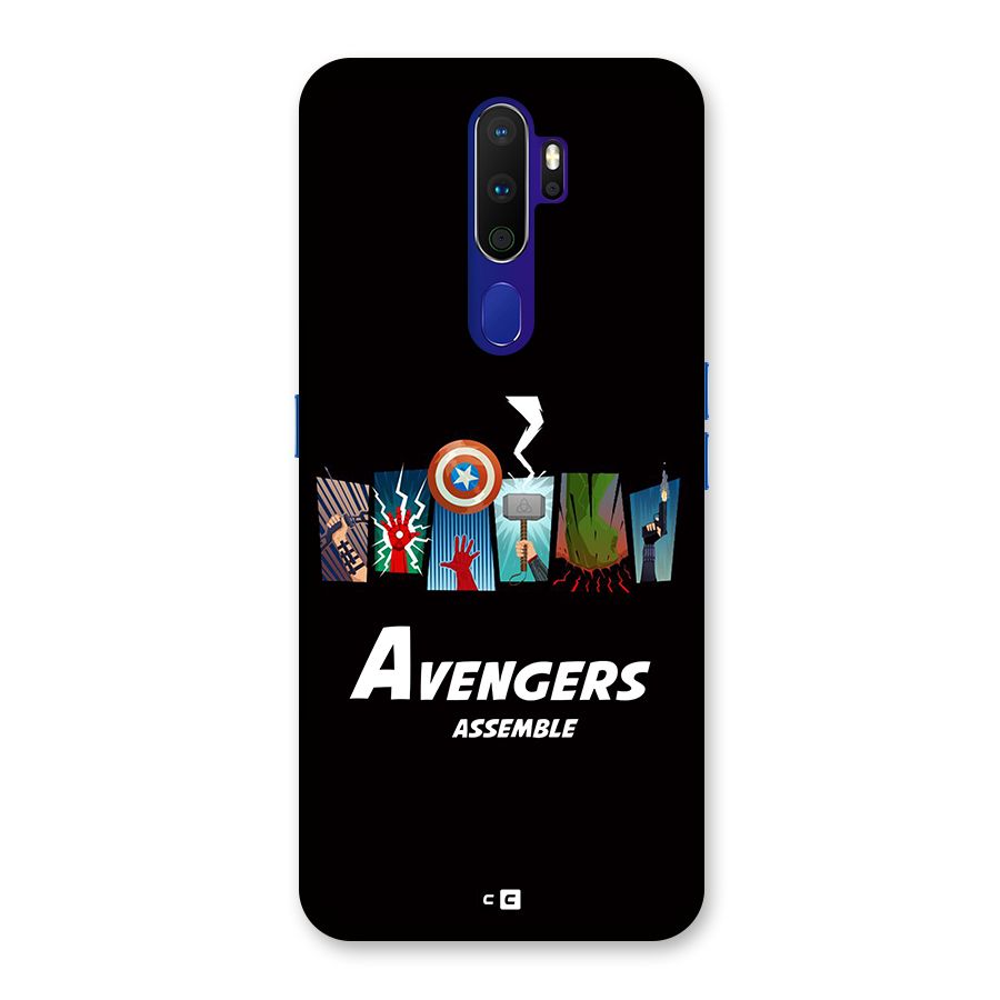 Avengers Assemble Back Case for Oppo A9 (2020)
