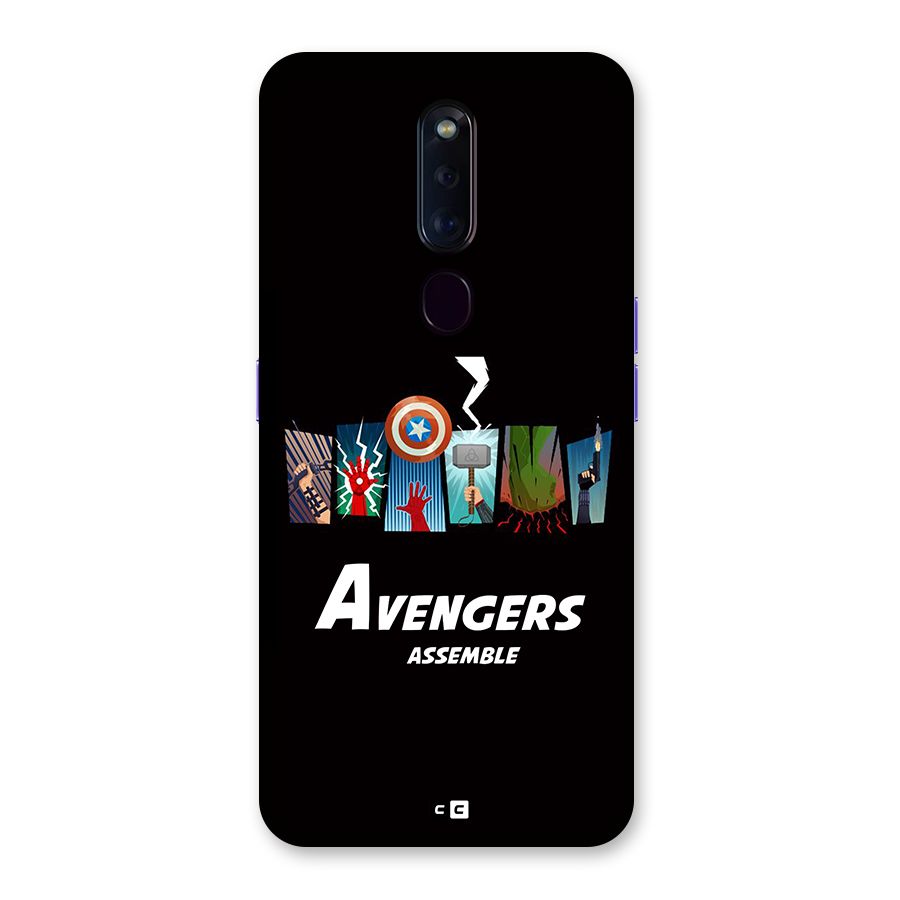 Avengers Assemble Back Case for Oppo F11 Pro