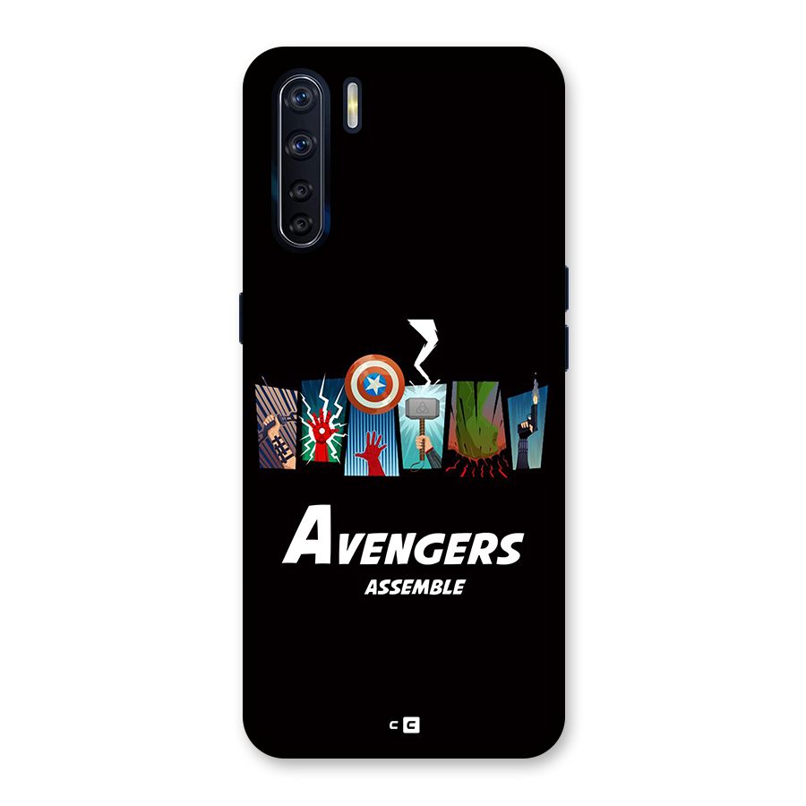 Avengers Assemble Back Case for Oppo F15