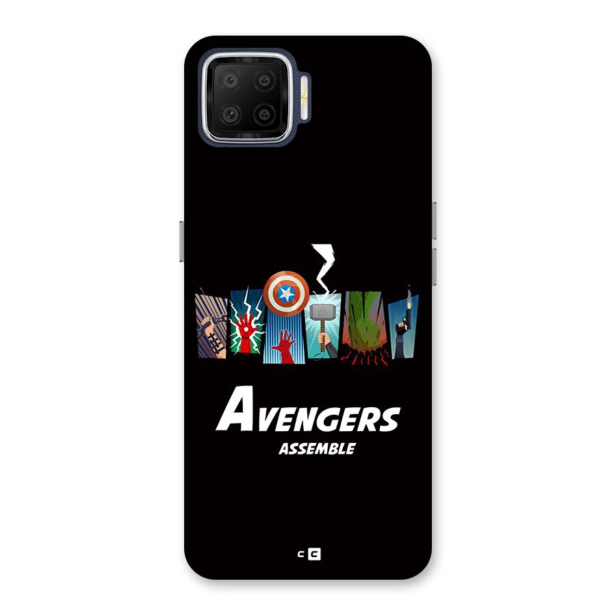 Avengers Assemble Back Case for Oppo F17