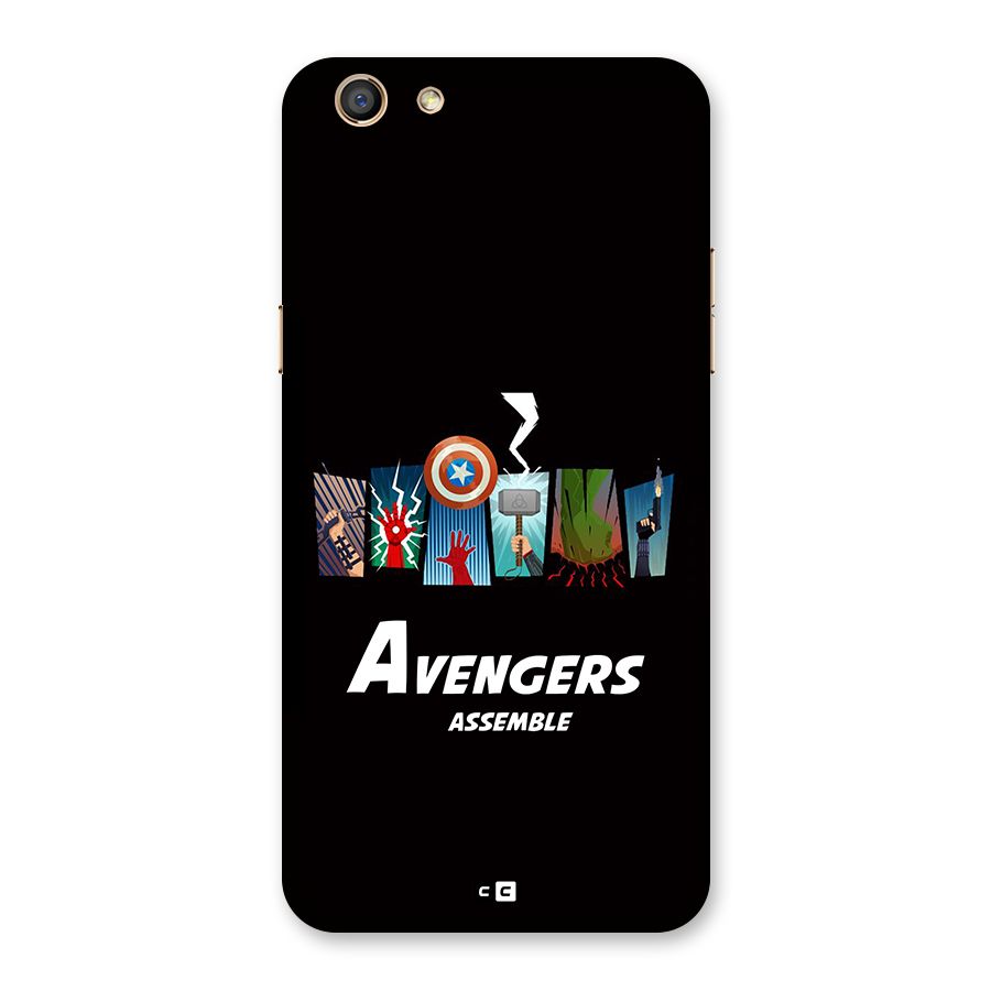 Avengers Assemble Back Case for Oppo F3