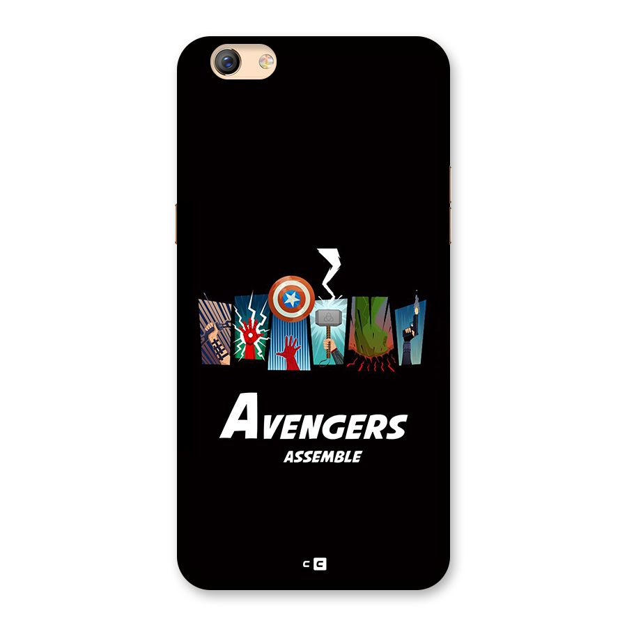 Avengers Assemble Back Case for Oppo F3 Plus
