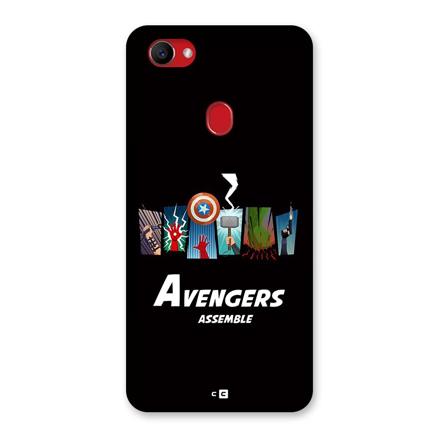 Avengers Assemble Back Case for Oppo F7