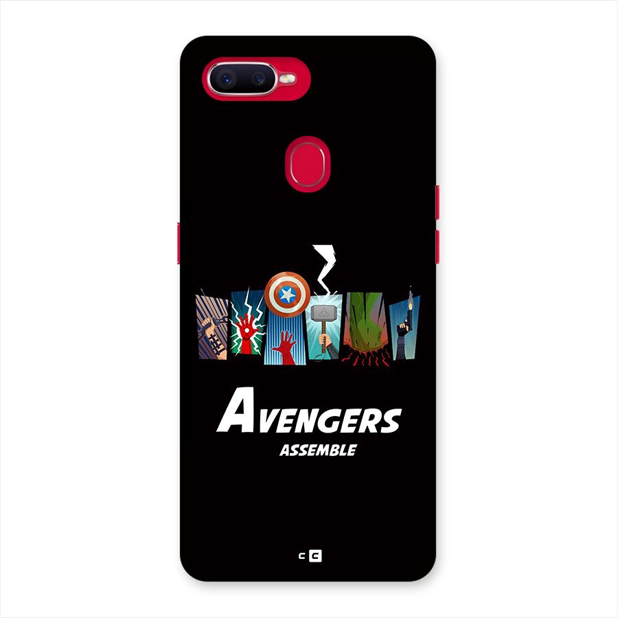 Avengers Assemble Back Case for Oppo F9 Pro