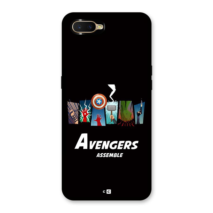 Avengers Assemble Back Case for Oppo K1