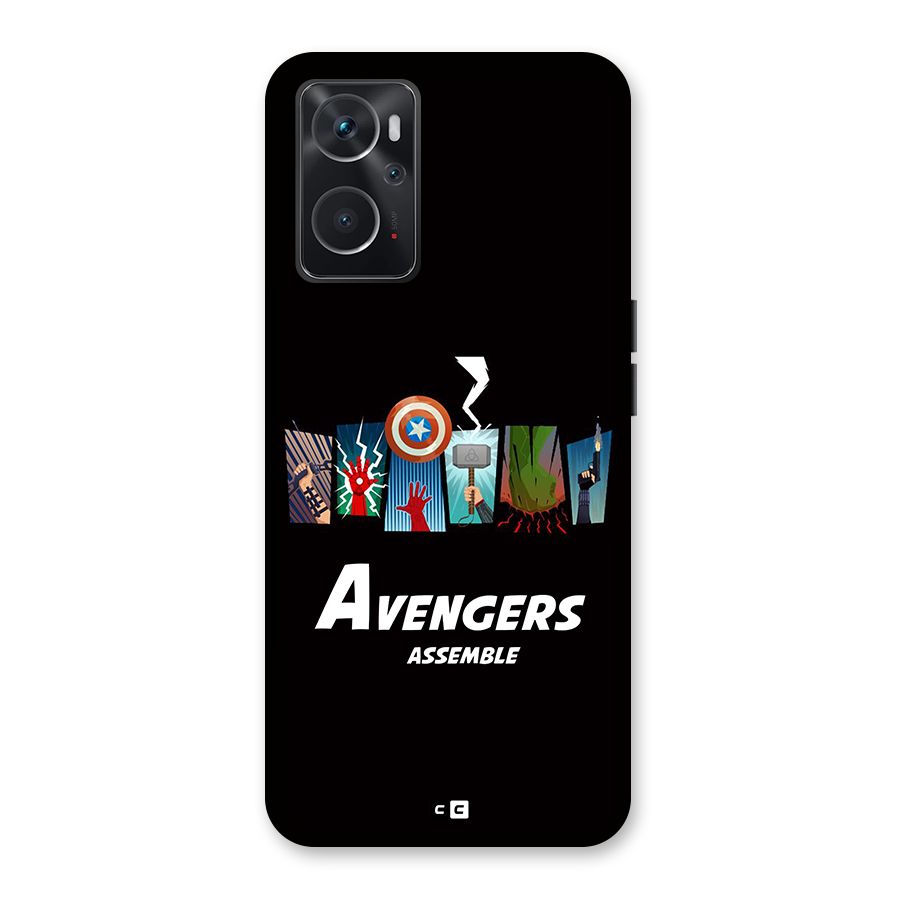 Avengers Assemble Back Case for Oppo K10 4G