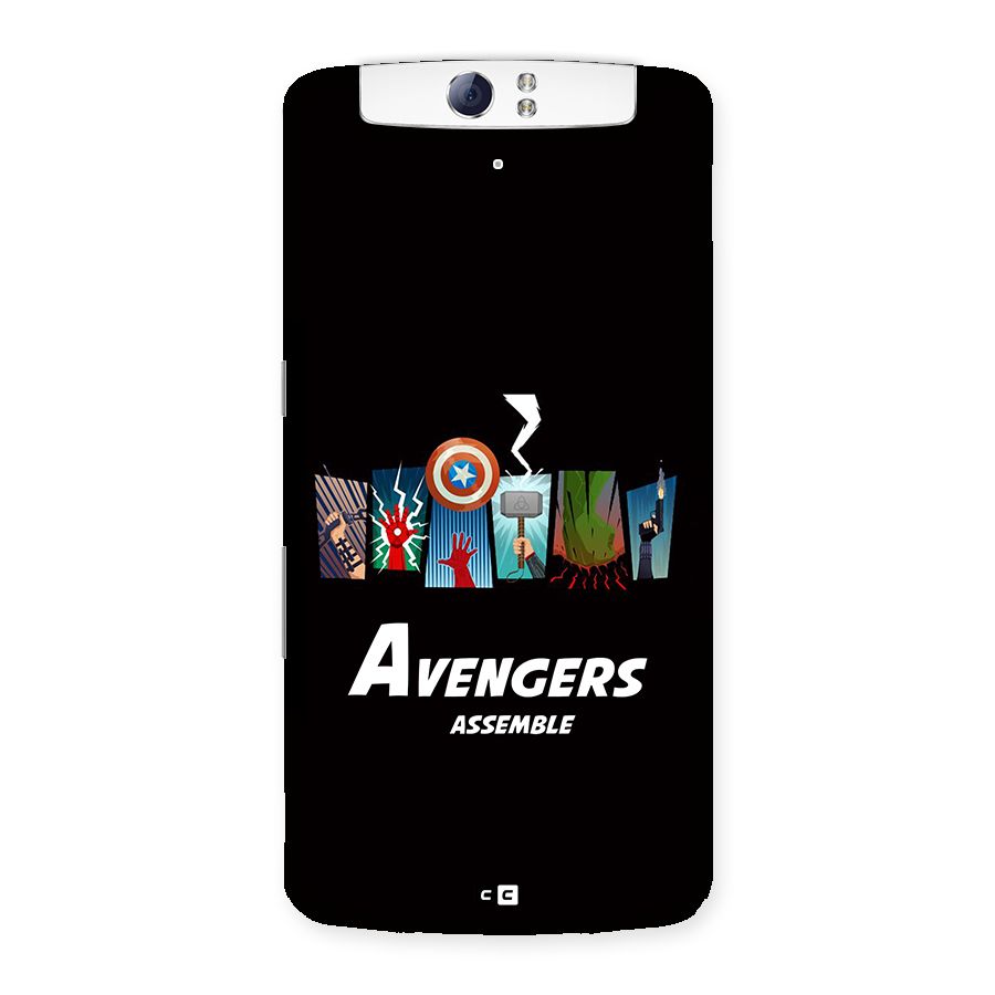 Avengers Assemble Back Case for Oppo N1