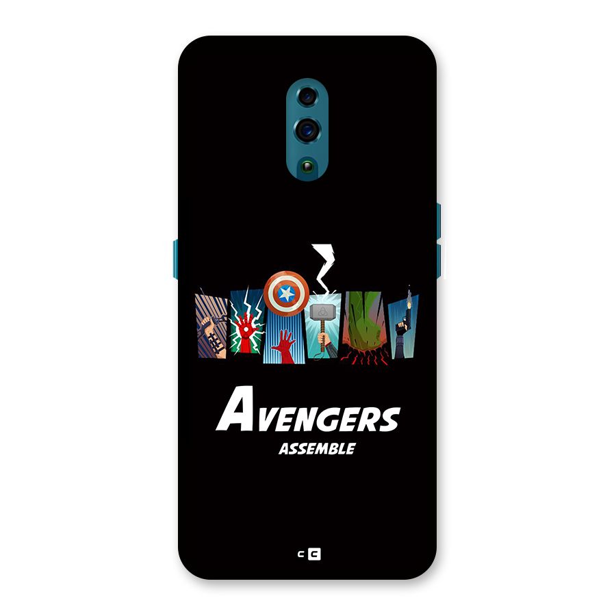 Avengers Assemble Back Case for Oppo Reno