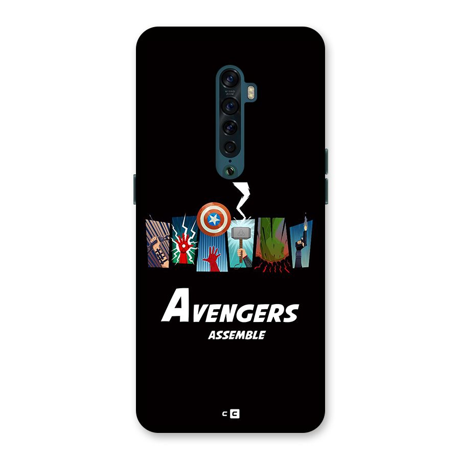 Avengers Assemble Back Case for Oppo Reno2