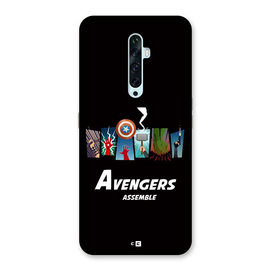 Avengers Assemble Back Case for Oppo Reno2 Z