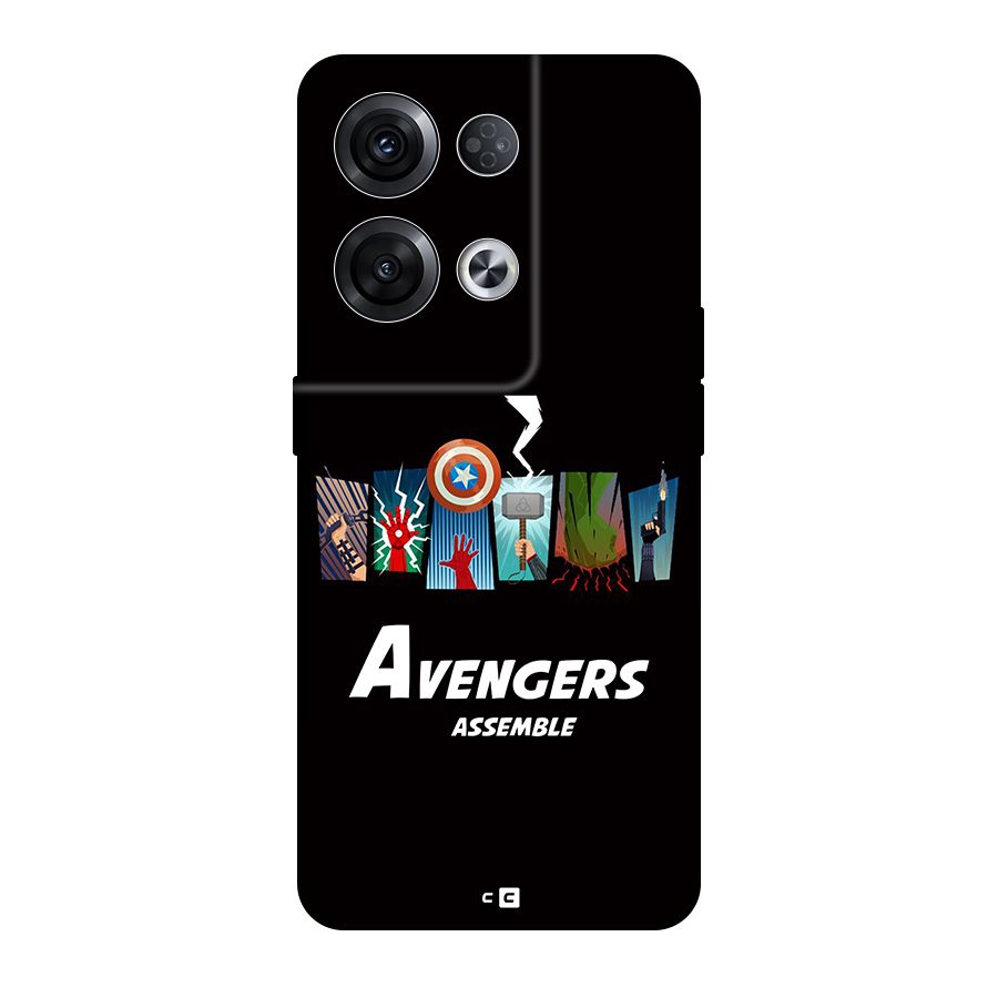 Avengers Assemble Back Case for Oppo Reno8 Pro 5G