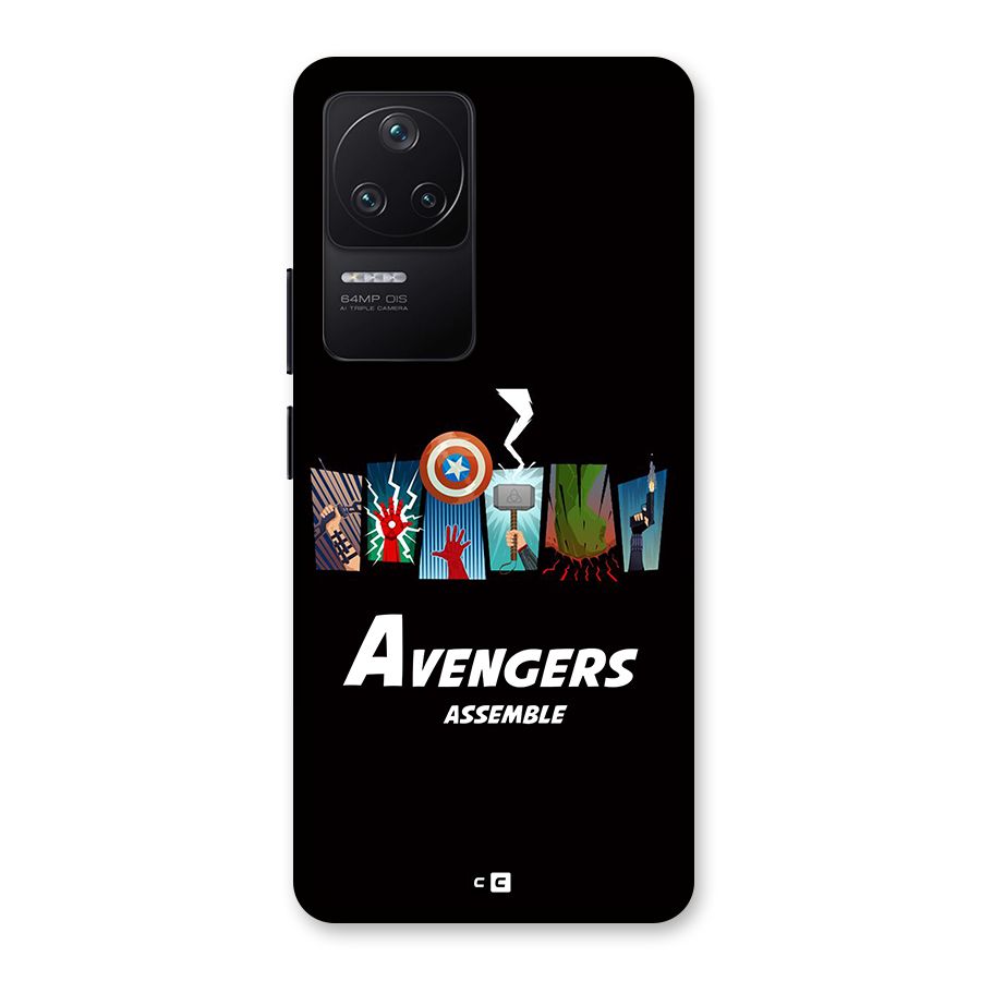Avengers Assemble Back Case for Poco F4 5G