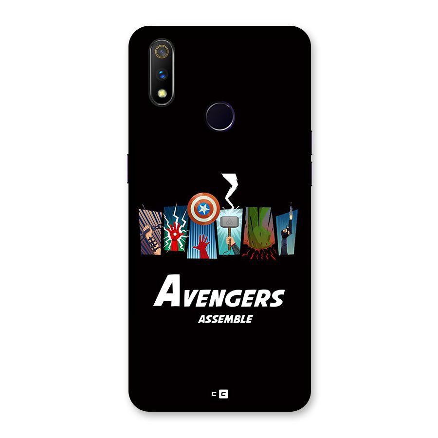 Avengers Assemble Back Case for Realme 3 Pro