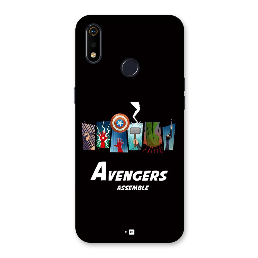 Avengers Assemble Back Case for Realme 3i