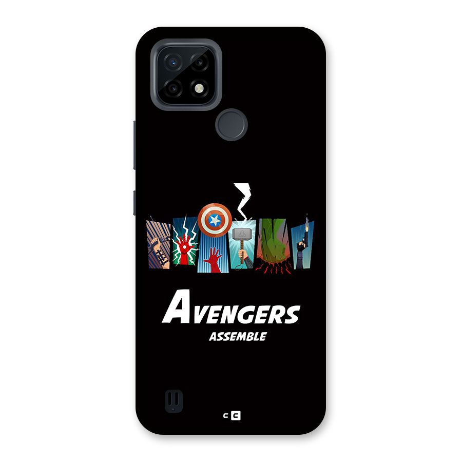 Avengers Assemble Back Case for Realme C21