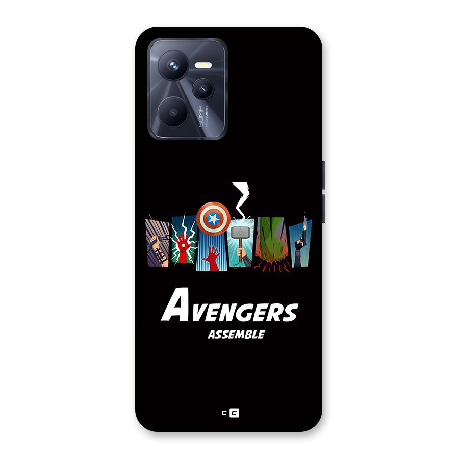 Avengers Assemble Back Case for Realme C35