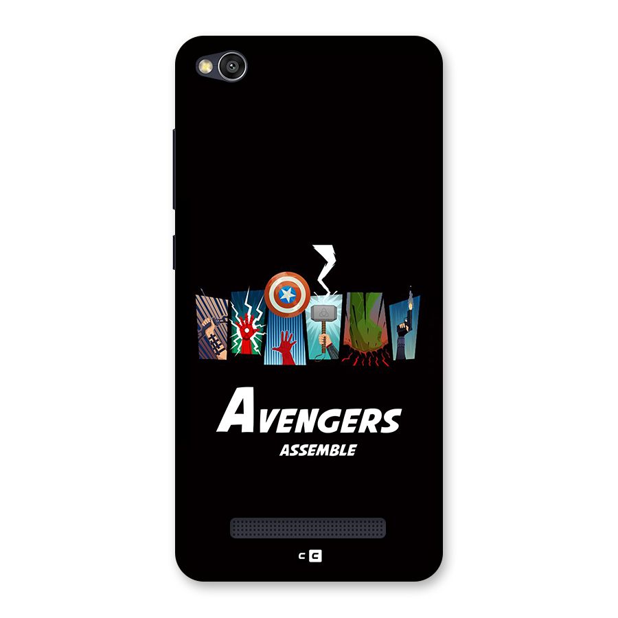 Avengers Assemble Back Case for Redmi 4A