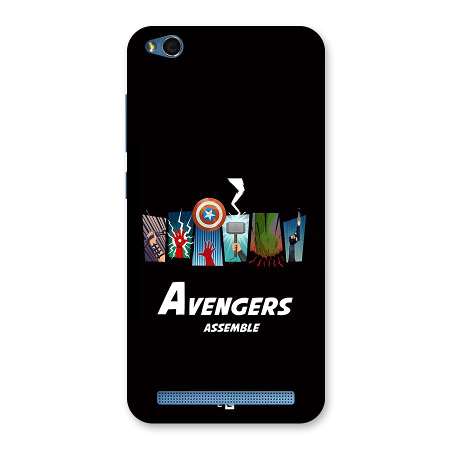 Avengers Assemble Back Case for Redmi 5A