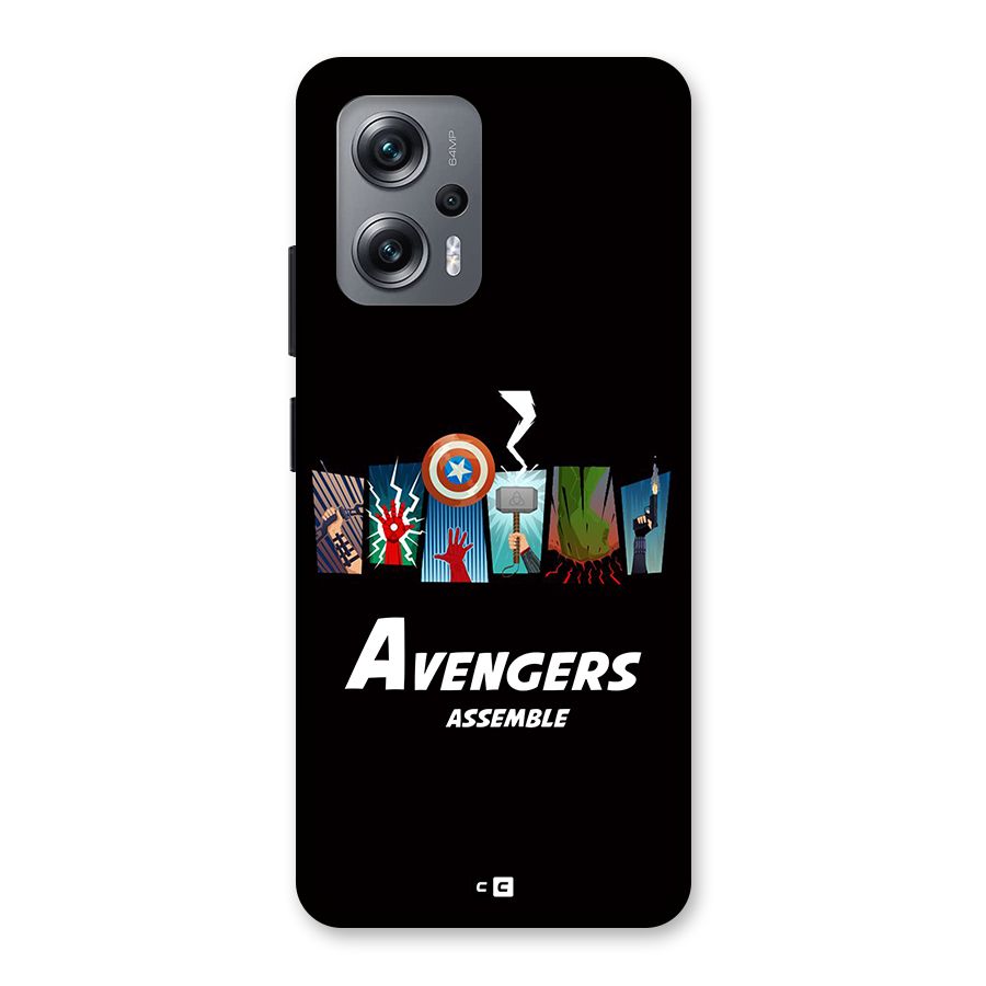 Avengers Assemble Back Case for Redmi K50i