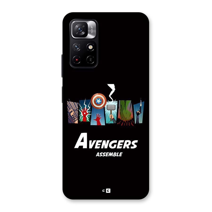 Avengers Assemble Back Case for Redmi Note 11T 5G