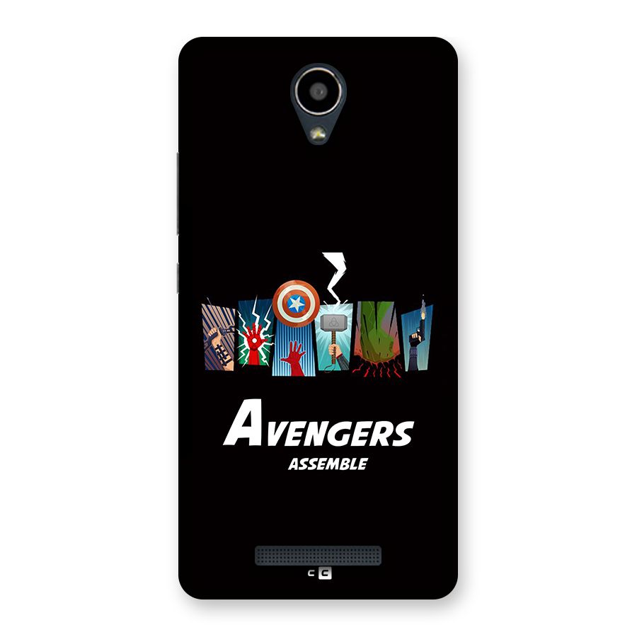 Avengers Assemble Back Case for Redmi Note 2