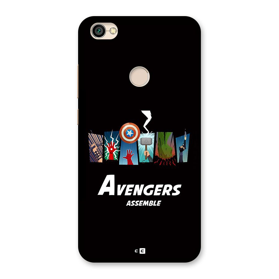 Avengers Assemble Back Case for Redmi Y1 2017