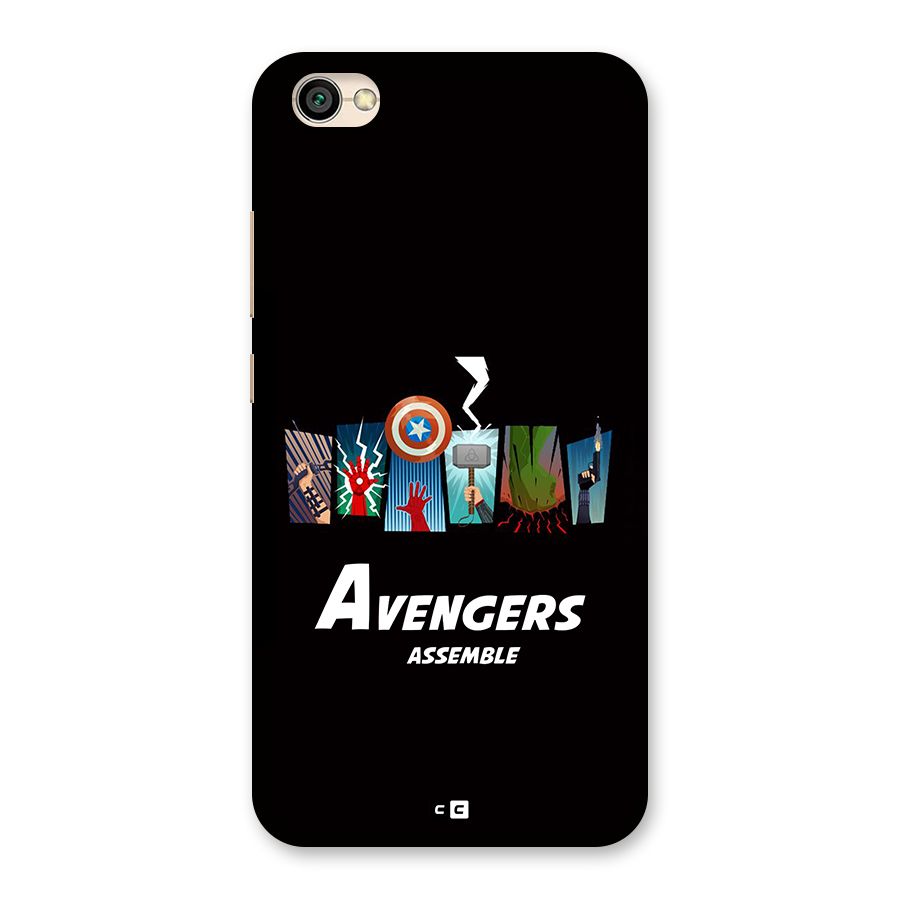 Avengers Assemble Back Case for Redmi Y1 Lite