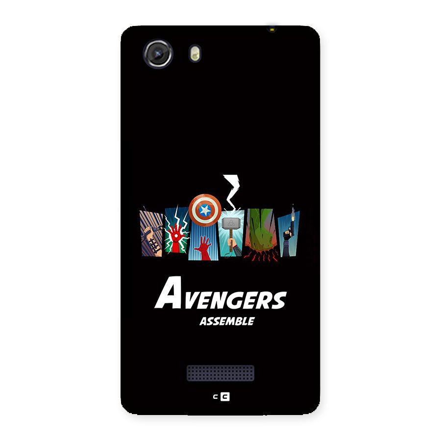 Avengers Assemble Back Case for Unite 3