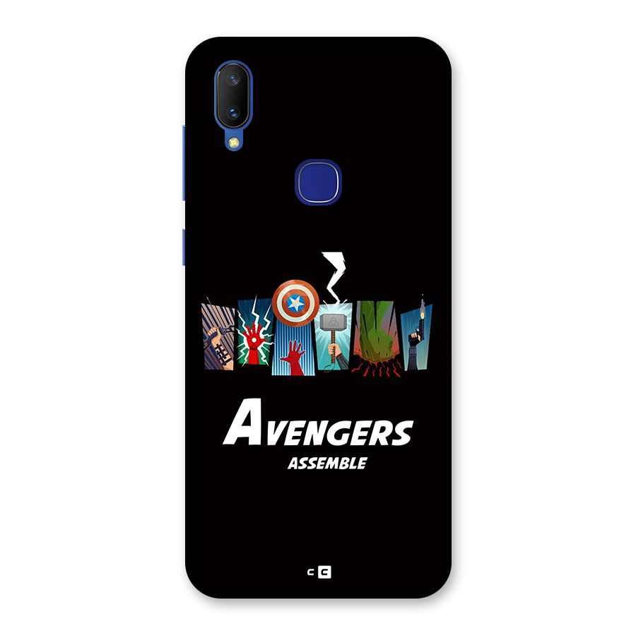 Avengers Assemble Back Case for Vivo V11