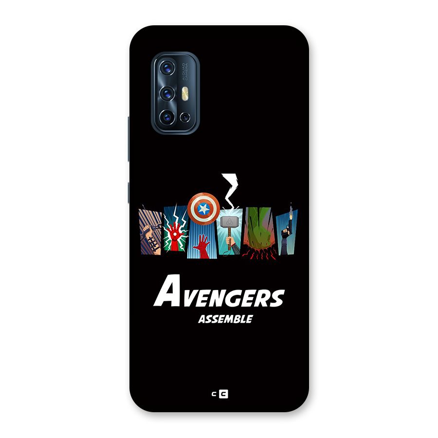 Avengers Assemble Back Case for Vivo V17