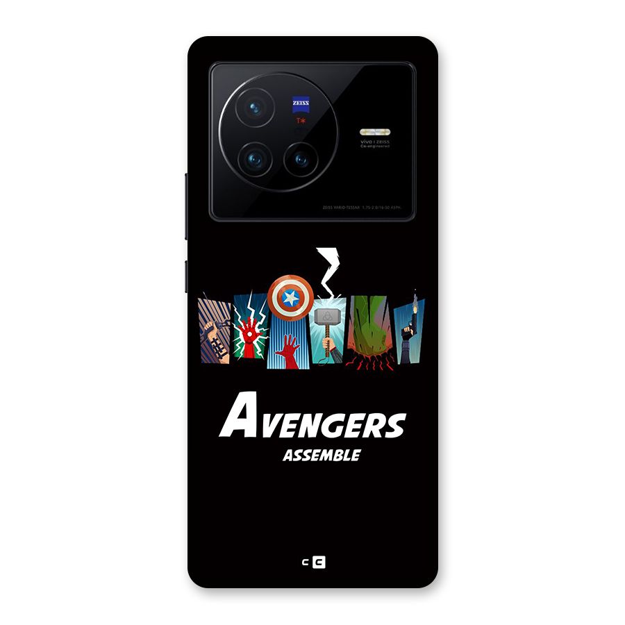 Avengers Assemble Back Case for Vivo X80
