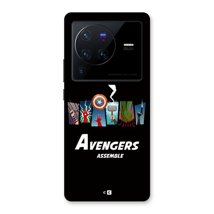 Avengers Assemble Back Case for Vivo X80 Pro