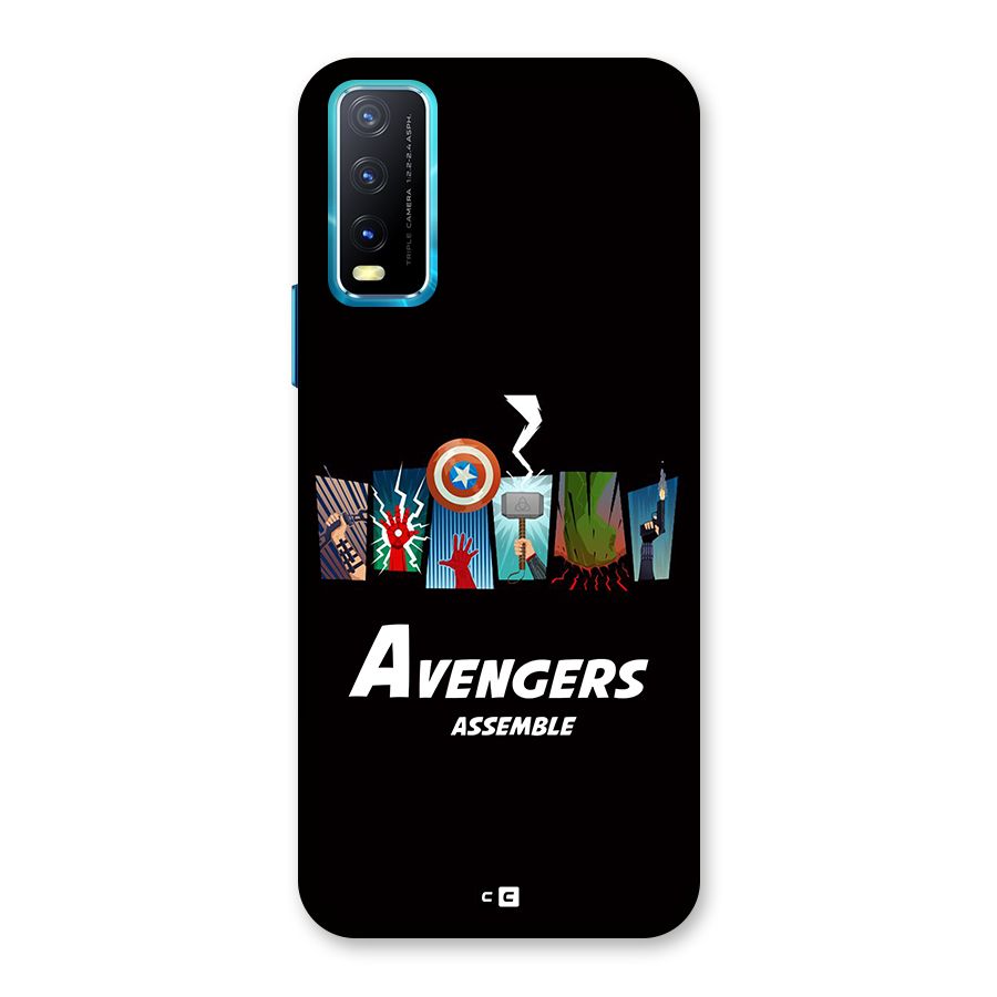 Avengers Assemble Back Case for Vivo Y20