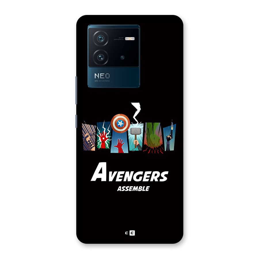 Avengers Assemble Back Case for Vivo iQOO Neo 6 5G