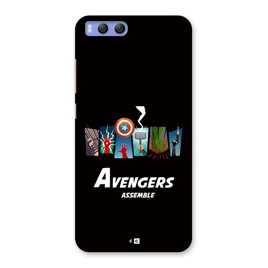 Avengers Assemble Back Case for Xiaomi Mi 6