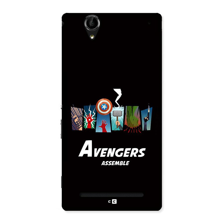 Avengers Assemble Back Case for Xperia T2