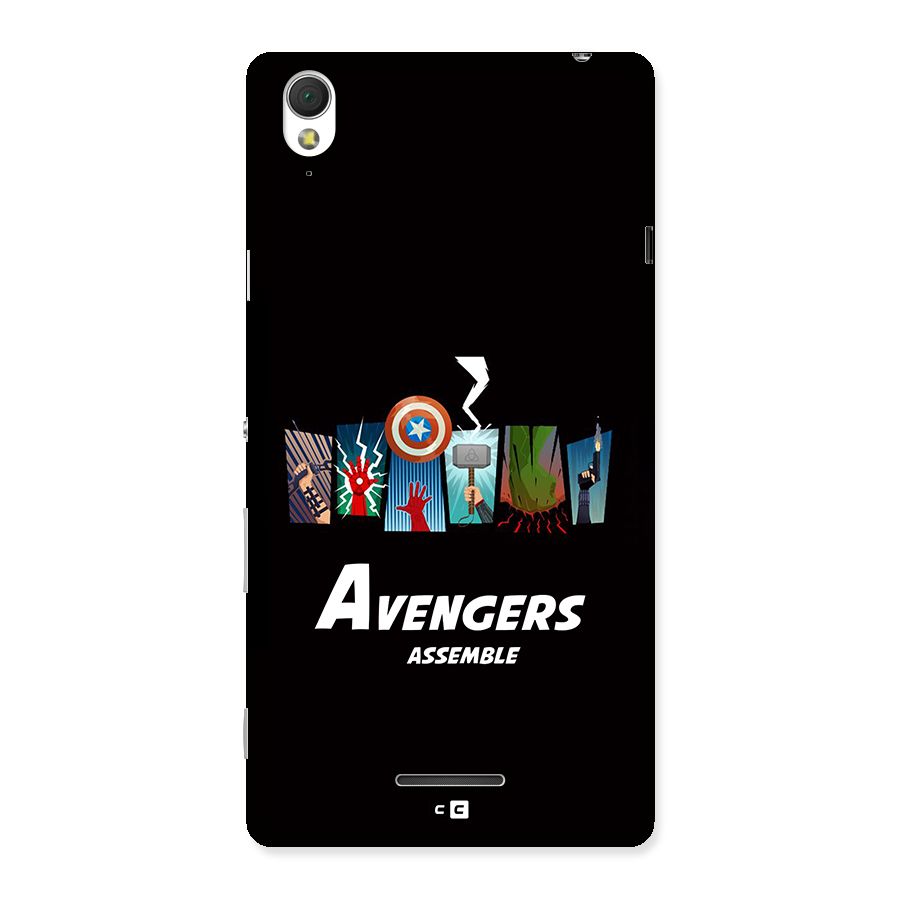 Avengers Assemble Back Case for Xperia T3