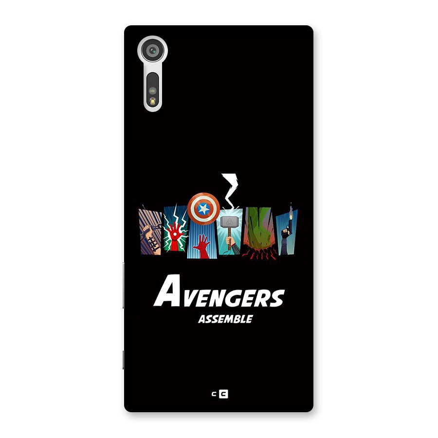 Avengers Assemble Back Case for Xperia XZ