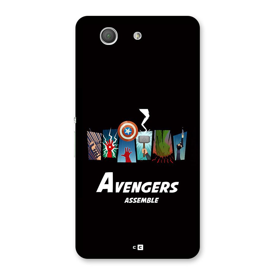 Avengers Assemble Back Case for Xperia Z3 Compact