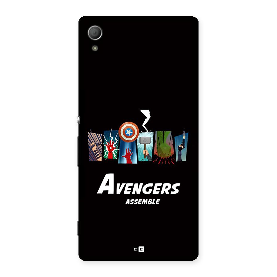 Avengers Assemble Back Case for Xperia Z3 Plus
