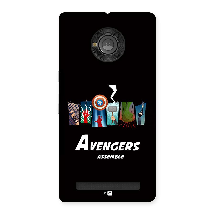 Avengers Assemble Back Case for Yunique