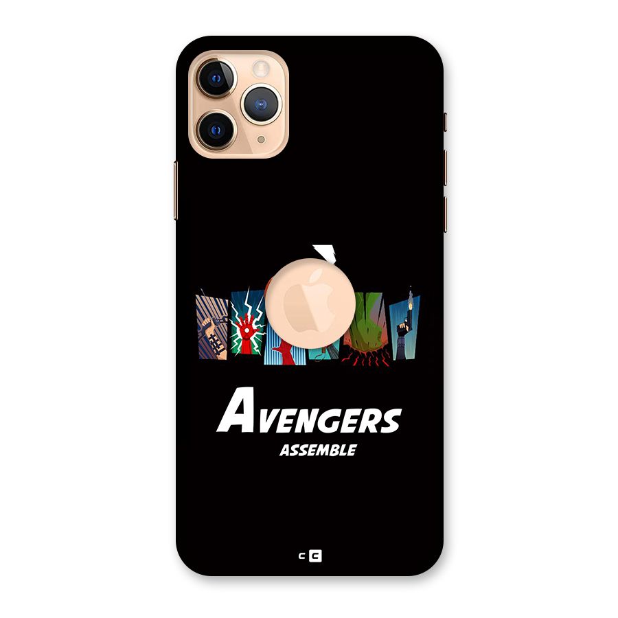 Avengers Assemble Back Case for iPhone 11 Pro Max Logo Cut