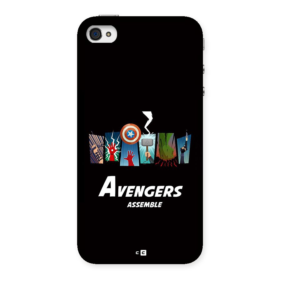 Avengers Assemble Back Case for iPhone 4 4s