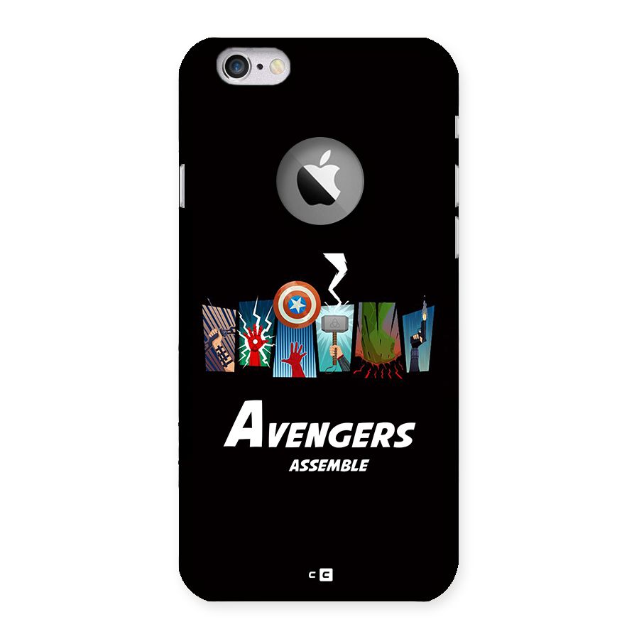 Avengers Assemble Back Case for iPhone 6 Logo Cut