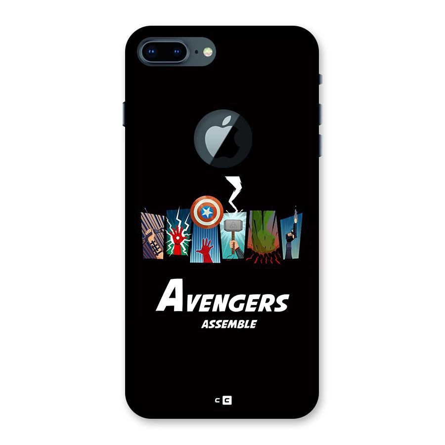 Avengers Assemble Back Case for iPhone 7 Plus Logo Cut
