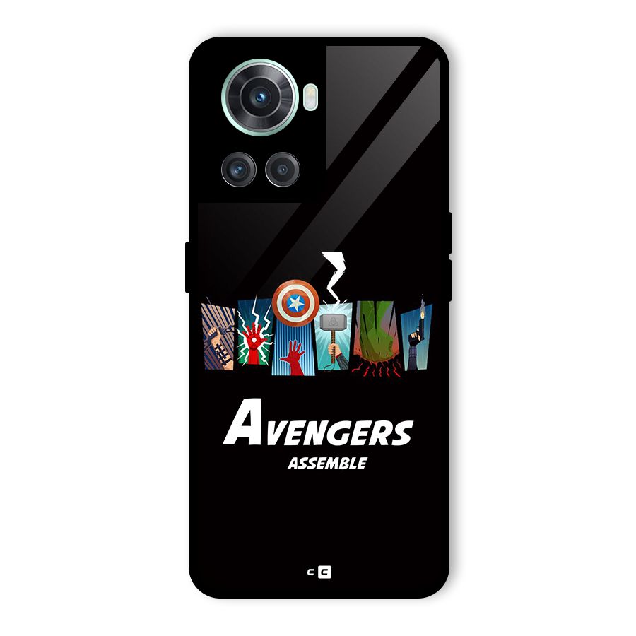 Avengers Assemble Glass Back Case for OnePlus 10R