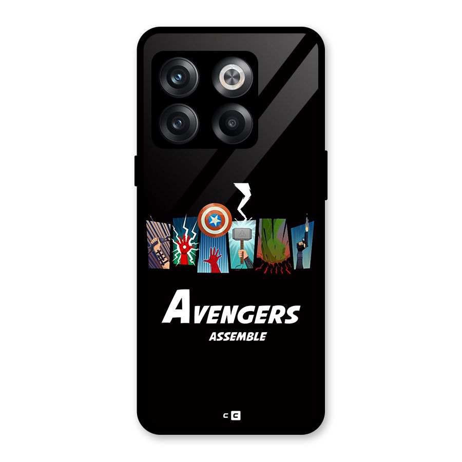 Avengers Assemble Glass Back Case for OnePlus 10T